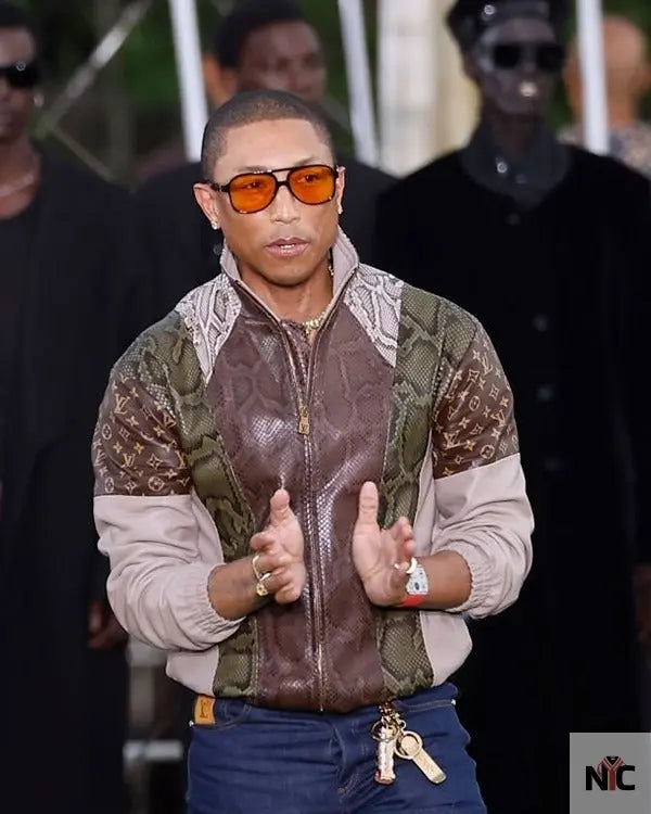 Pharrell Williams Louis Vuitton Show 2025 Jacket Clanton Jacket