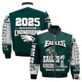 Philadelphia Eagles Super Bowl LIX 2025 Champions Bomber Jacket Clanton Jacket