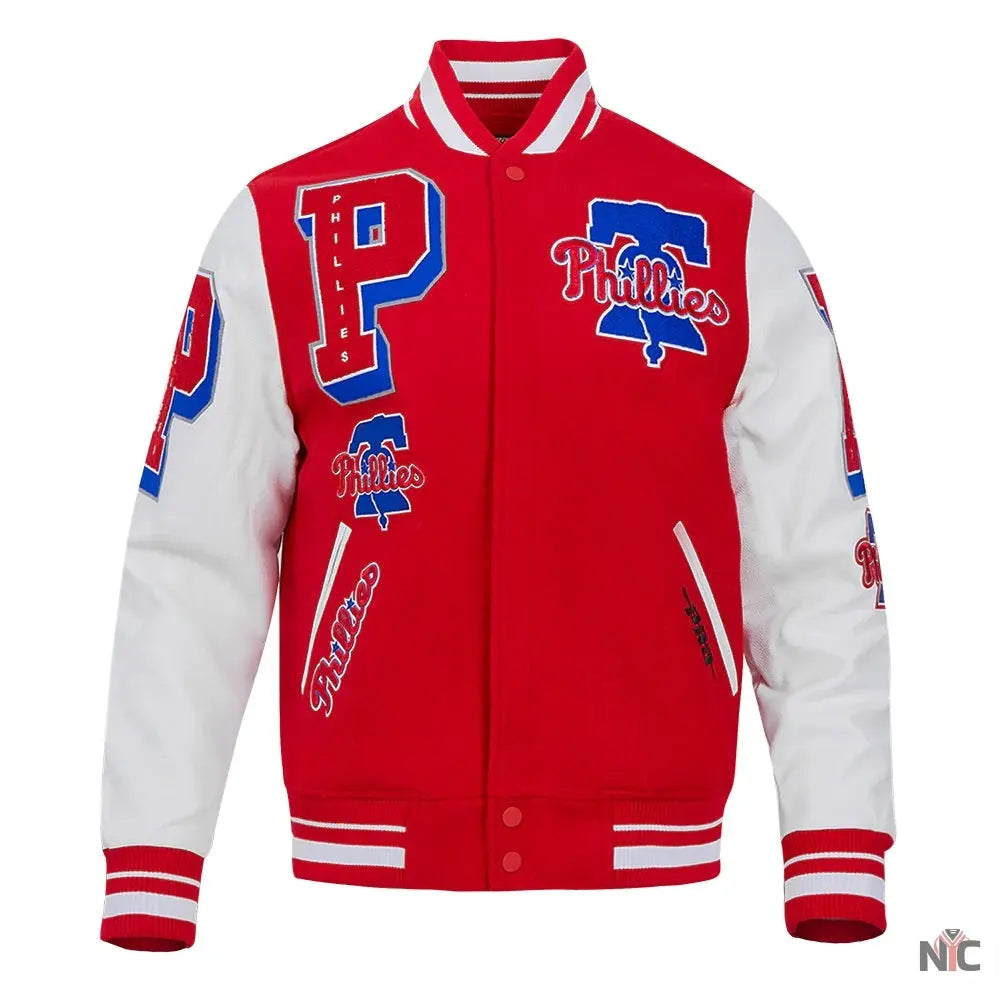 Philadelphia Phillies Mashup Varsity Jacket Clanton Jacket