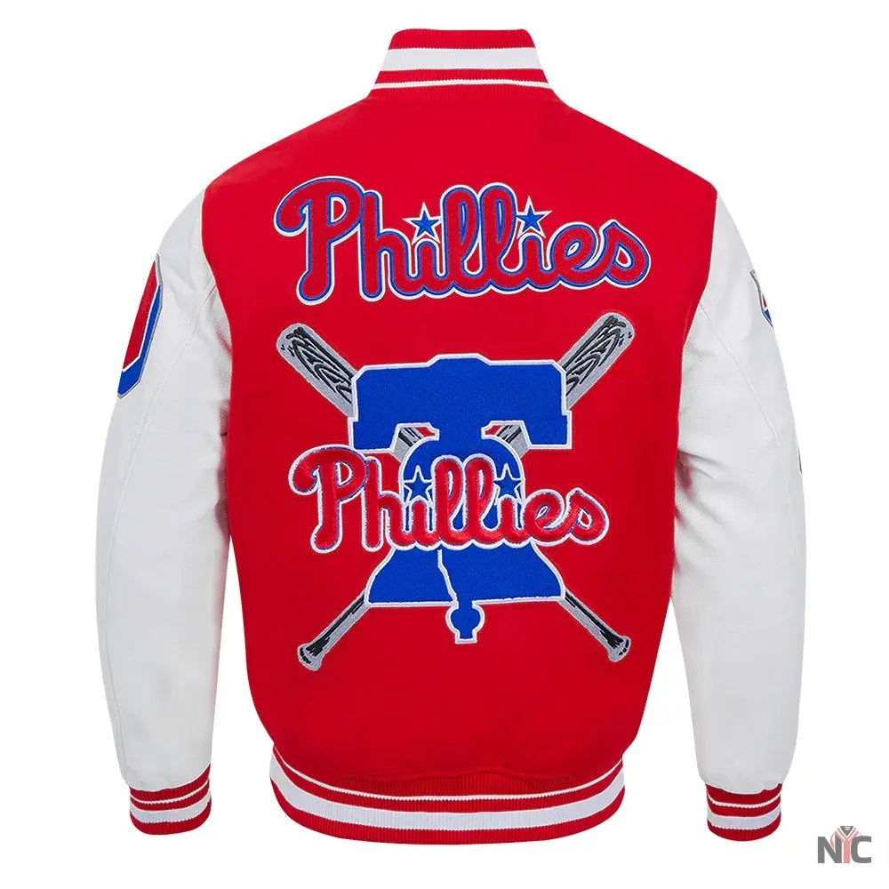 Philadelphia Phillies Mashup Varsity Jacket Clanton Jacket