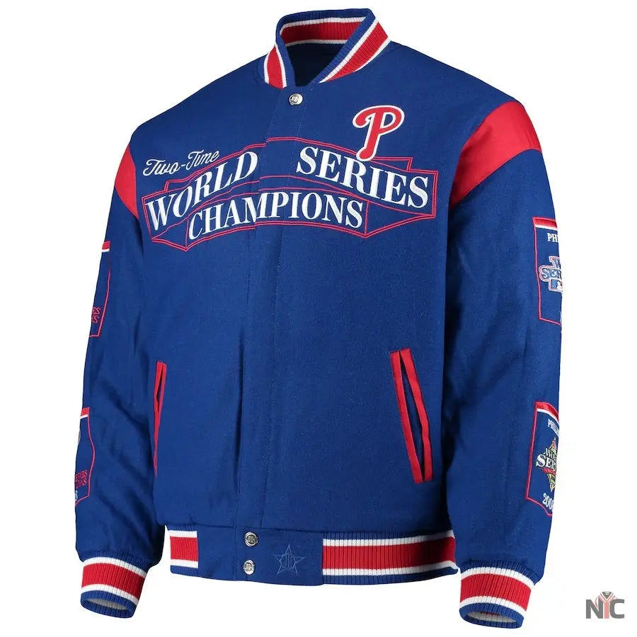 Philadelphia Phillies World Series Champions Jacket Clanton Jacket