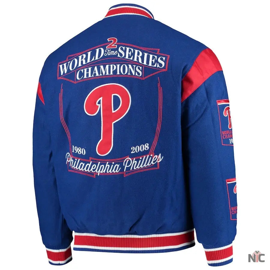 Philadelphia Phillies World Series Champions Jacket Clanton Jacket
