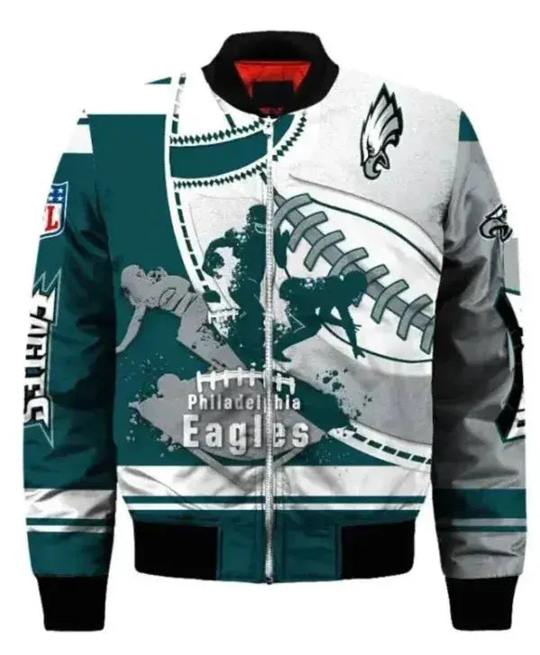 Philadelphia Eagles Bomber Jacket WorthVee