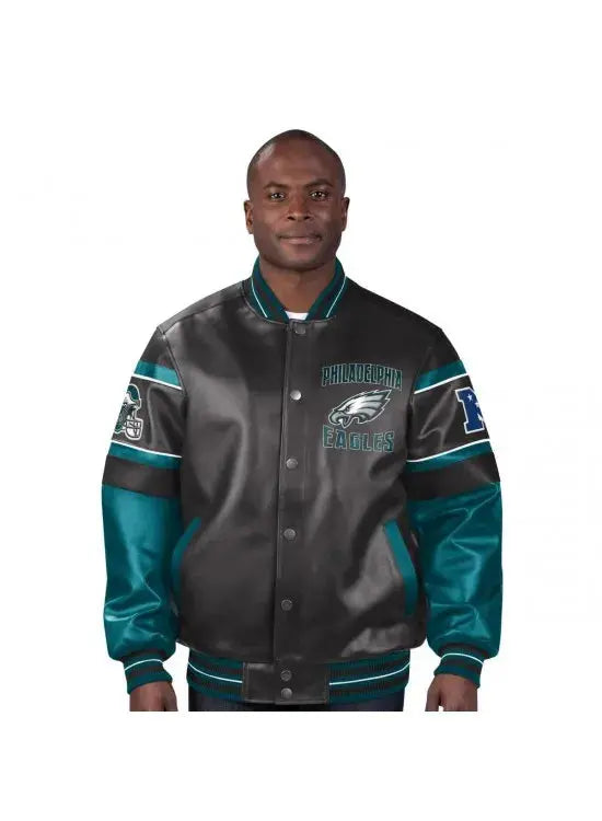 Philadelphia Eagles Leather Jacket WorthVee