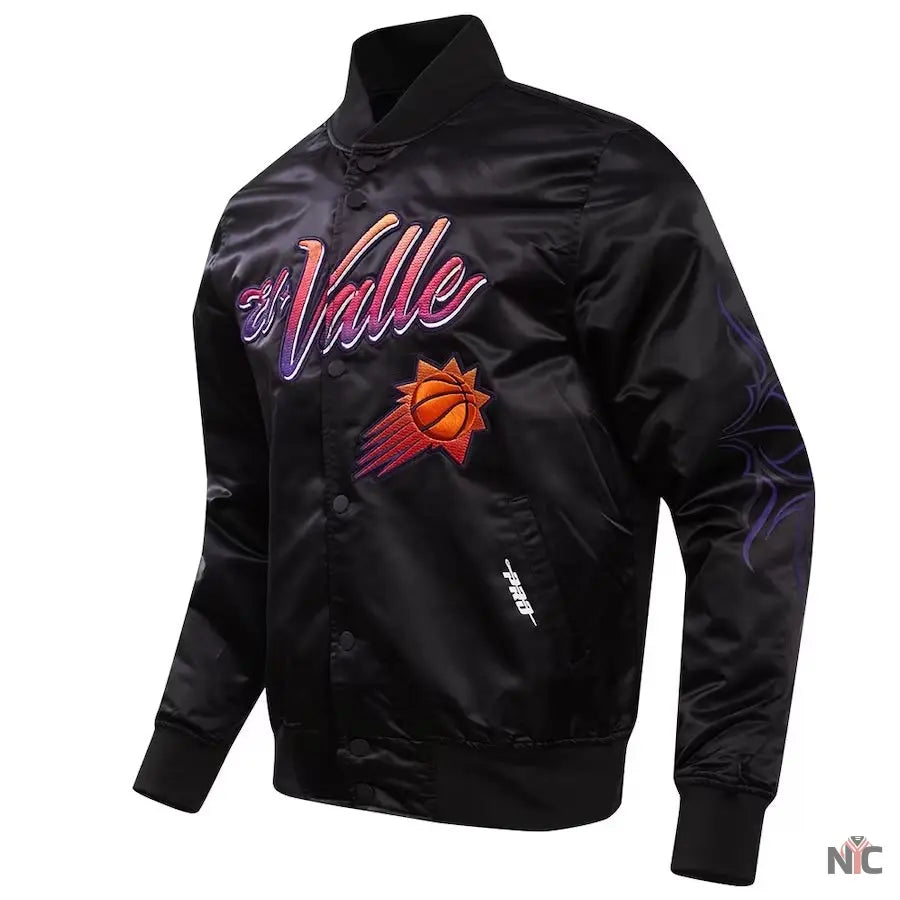 Phoenix Suns 2024 City Edition Satin Full-Snap Jacket Clanton Jacket