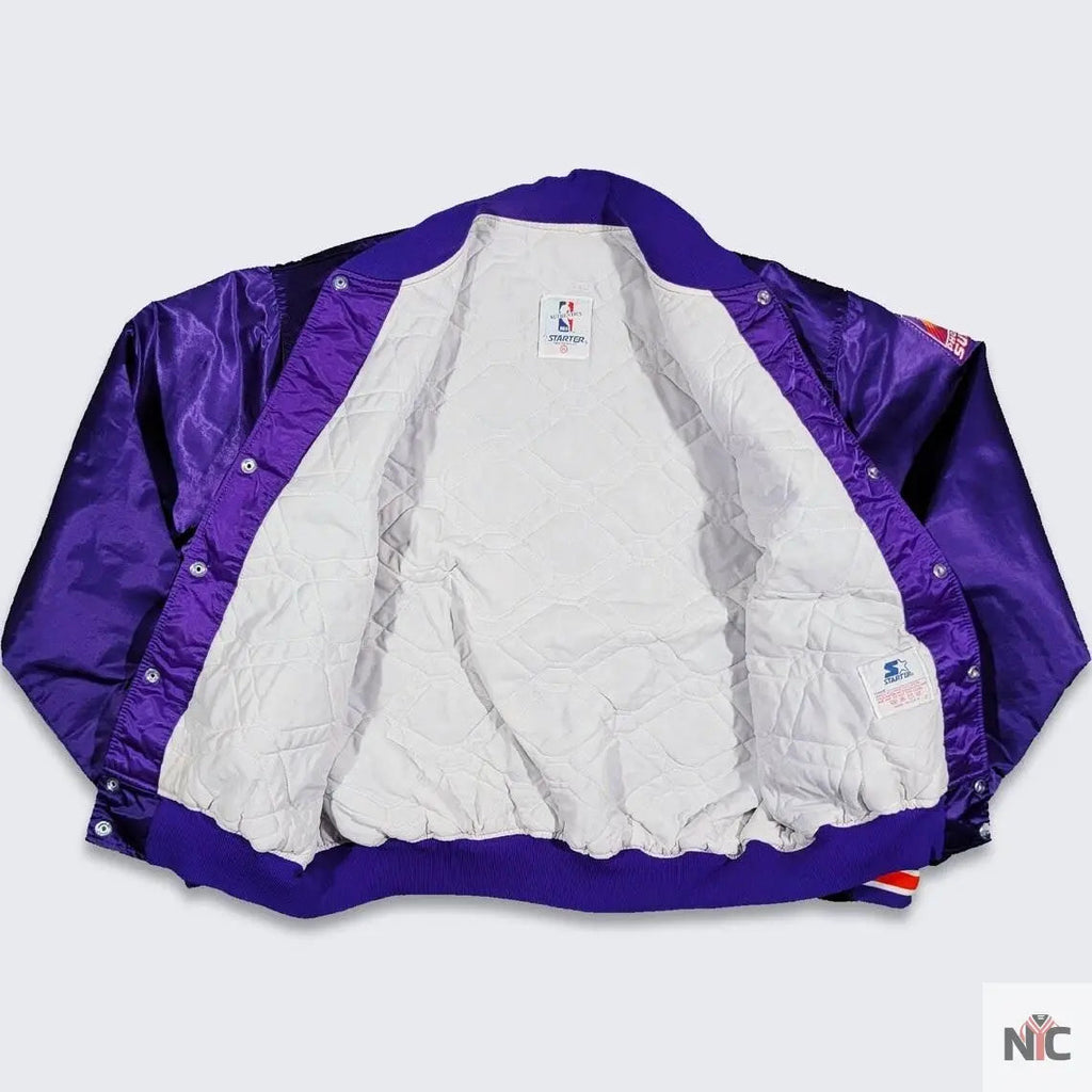 Phoenix Suns Vintage 90s Starter Satin Jacket Clanton Jacket