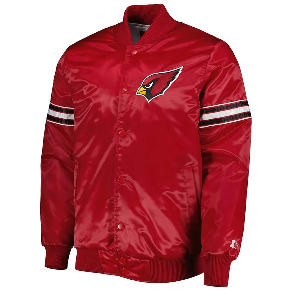 Pick and Roll Arizona Cardinals Satin Jacket WorthVee