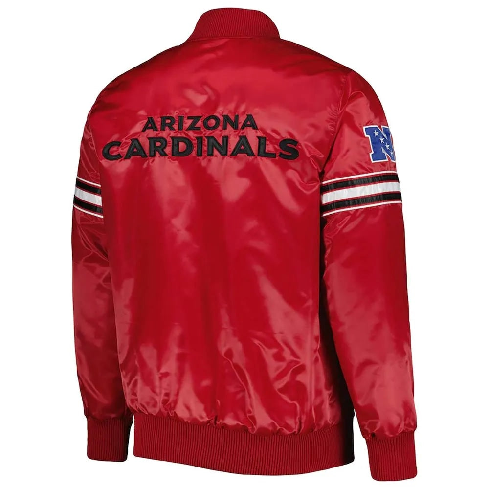 Pick and Roll Arizona Cardinals Satin Jacket WorthVee