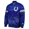 Pick and Roll Indianapolis Colts Blue Satin Jacket WorthVee