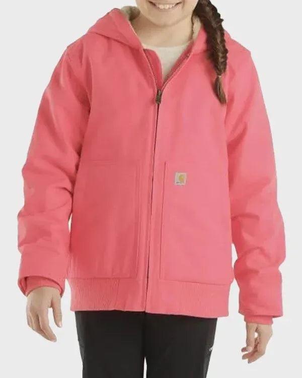 Pink Carhartt Hooded Jacket