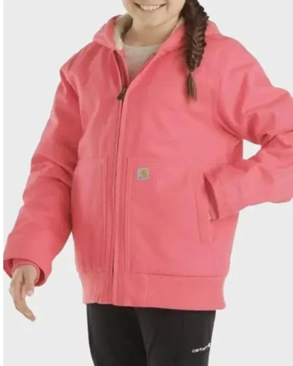 Pink Carhartt Hooded Jacket