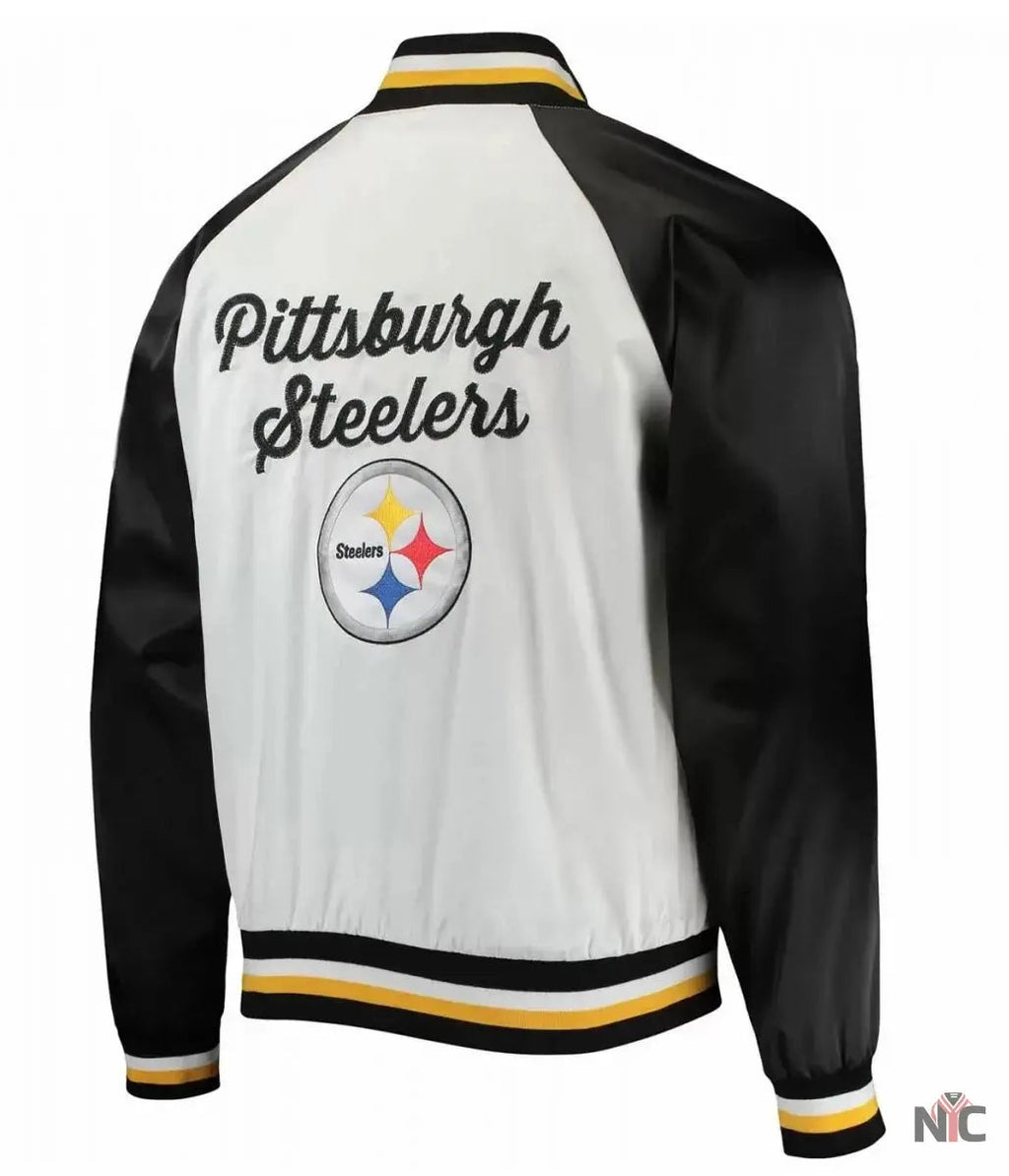 Pittsburgh Steelers NFL Satin Jacket Clanton Jacket
