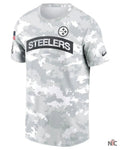 Pittsburgh Steelers Salute To Service Camo 2024 T-Shirt Clanton Jacket