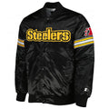 Pittsburgh Steelers Heavyweight Satin Varsity Jacket