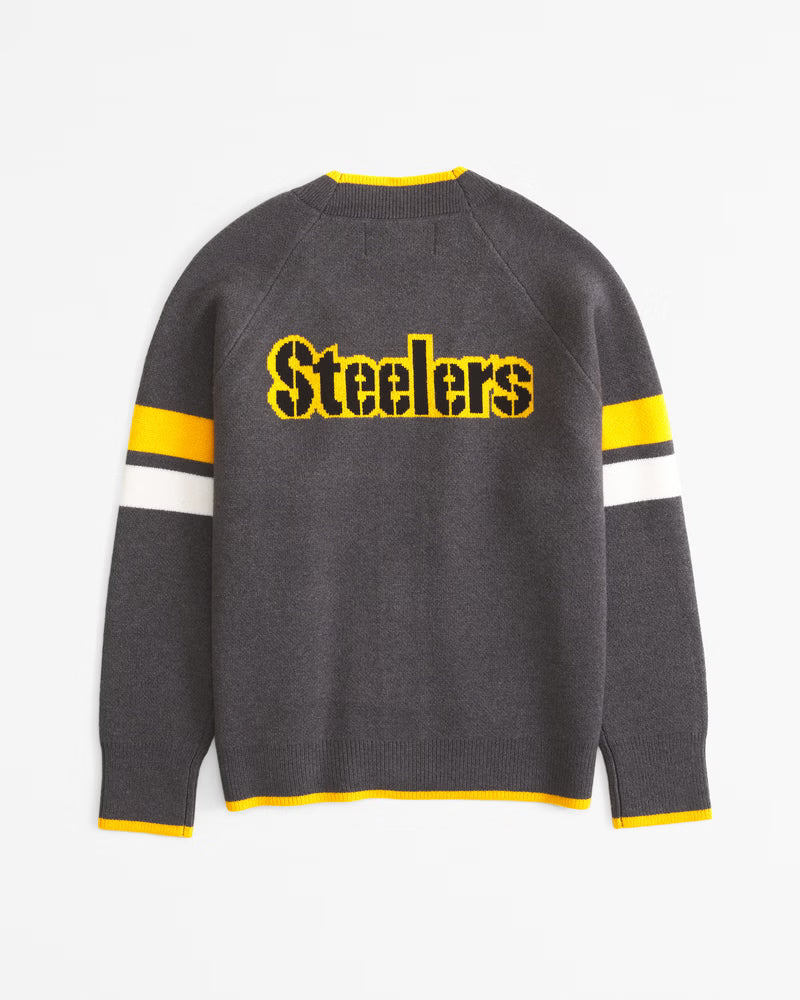 Pittsburgh Steelers LuxeLoft Cardigan WorthVee