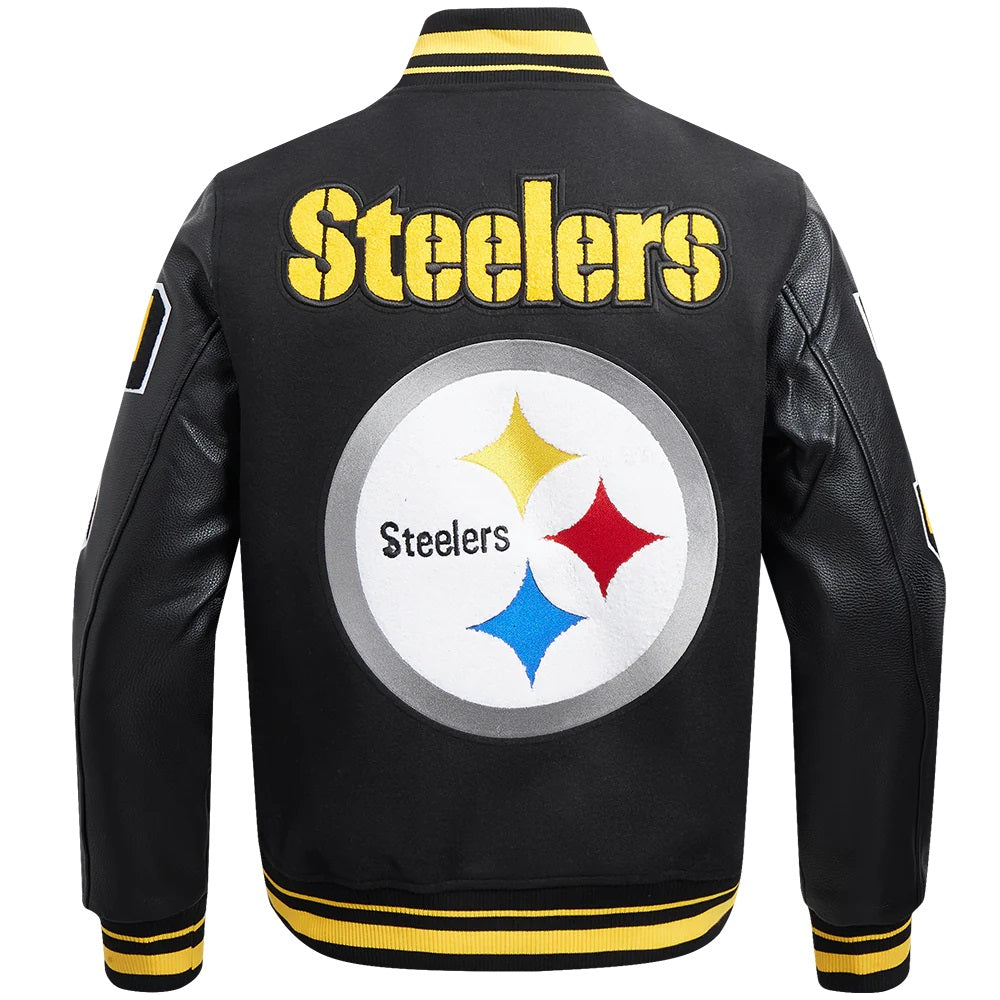 Pittsburgh Steelers Mashup Varsity Jacket