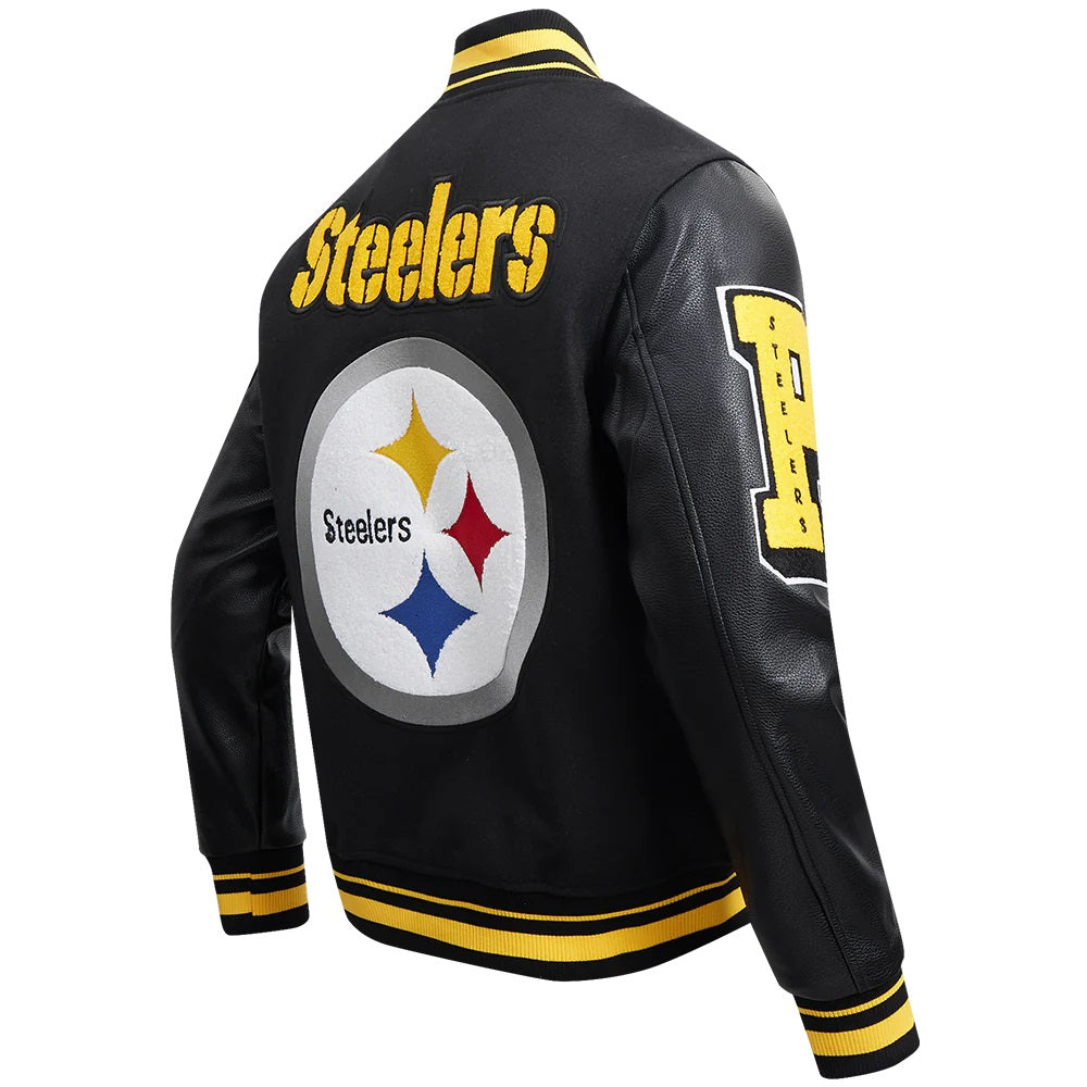 Pittsburgh Steelers Mashup Varsity Jacket