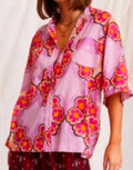 Platonic S02 Seth Rogen Pink Floral Shirt