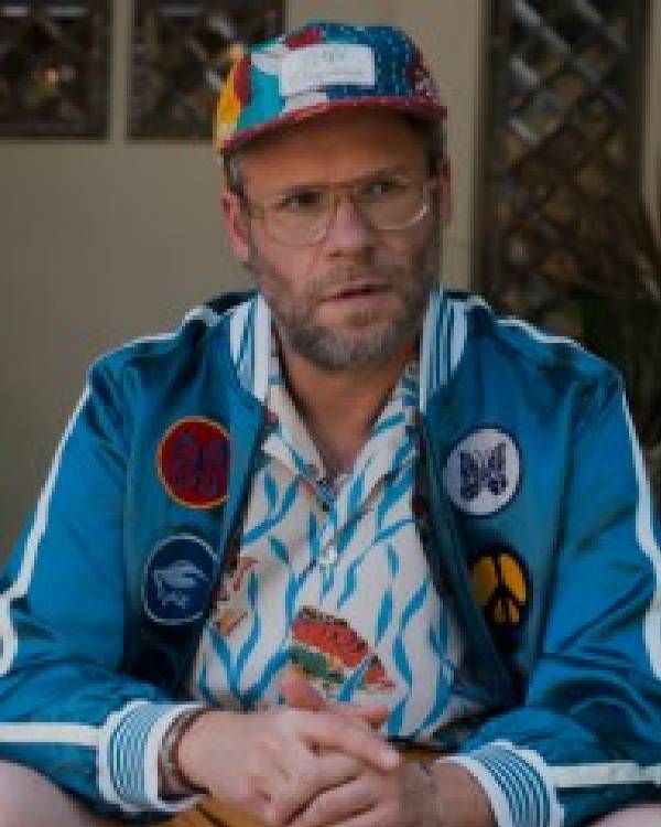 Platonic Seth Rogen Fish Printed Shirt