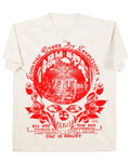 Platonic Seth Rogen White Graphic T-shirt