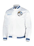 MLS Sporting Kansas City White Satin Jacket Clanton Jacket