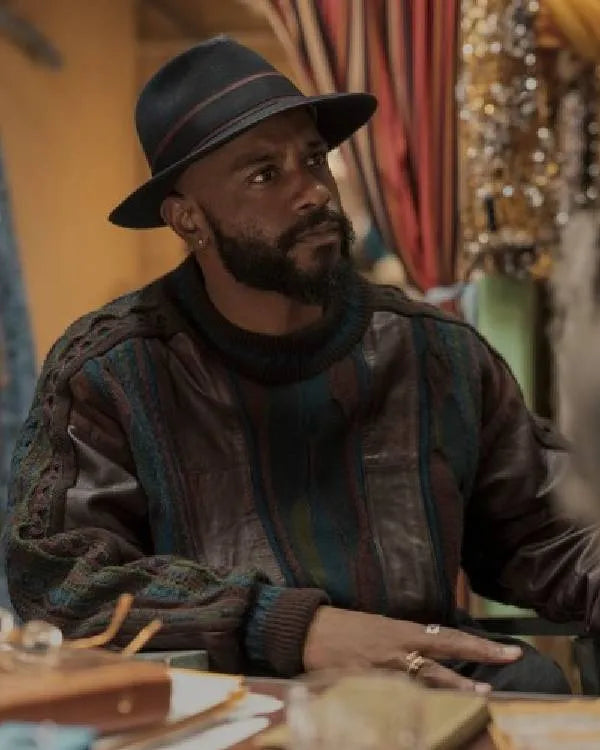 Play Dirty 2025 LaKeith Stanfield Multicolor Sweater