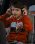 Playdate Benjamin Pajak Red Graphic Hoodie