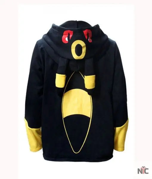 Pokemon Go Umbreon Black Hoodie Clanton Jacket