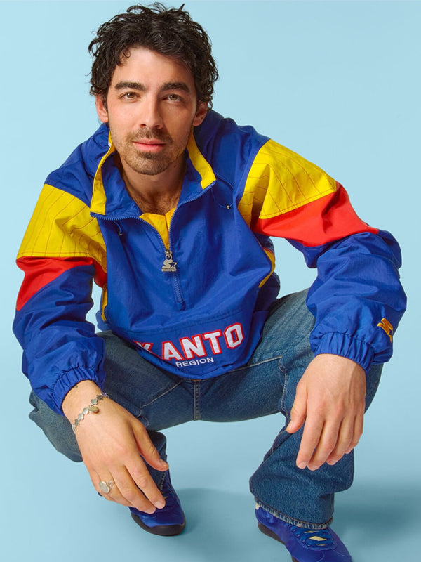 Pokémon Starter Kanto Pullover Jacket Blue WorthVee
