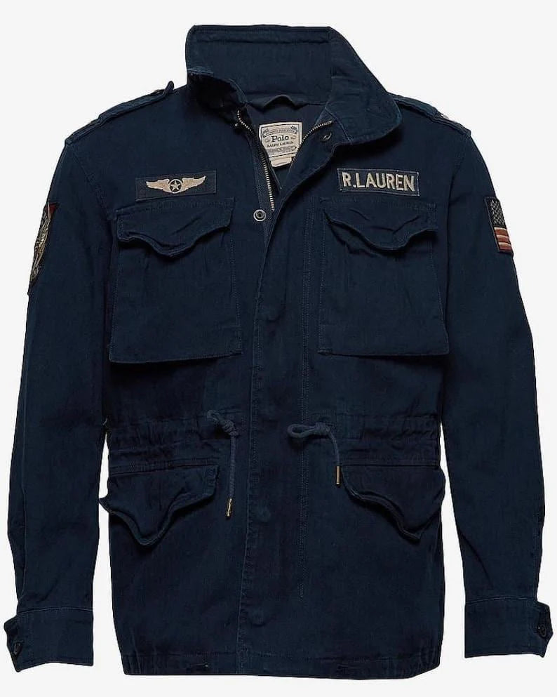 Polo Ralph Lauren Iconic Field Jacket Vintage Military Style M-65 Coat WorthVee