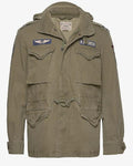 Polo Ralph Lauren M-65 Field Jacket Olive Green Military Style Coat WorthVee