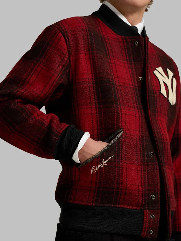 Polo Ralph Lauren Yankees Plaid Jacket