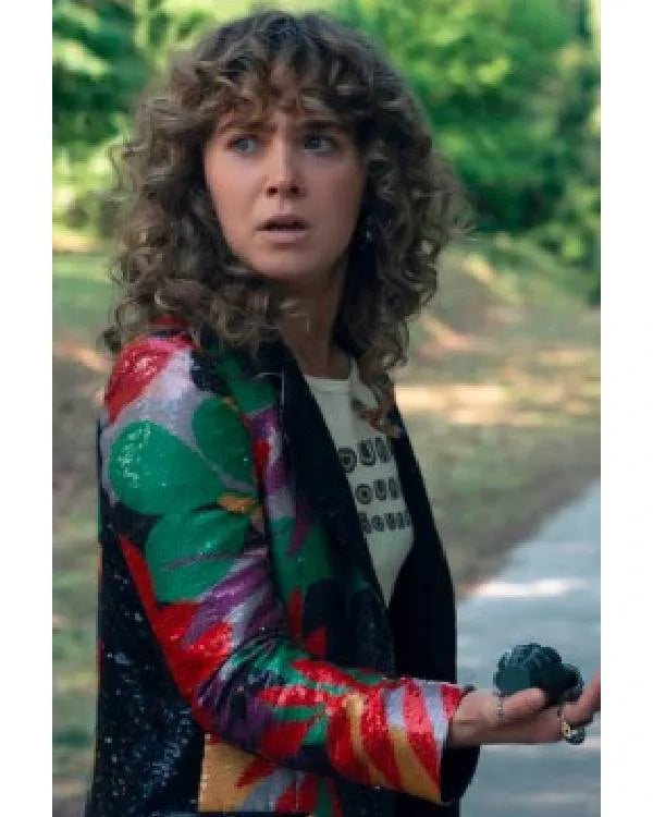 Ponies S01 Twila Hasbeck Floral Sequin Blazer