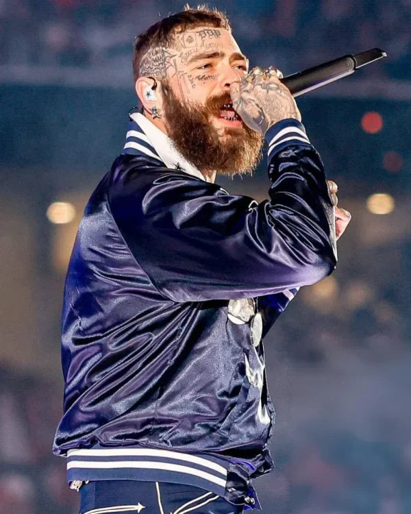 Post Malone Kansas City Chiefs vs Dallas Cowboys Bomber Jacket