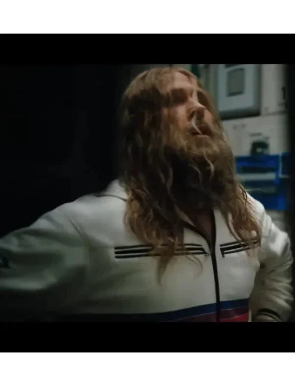 Project Hail Mary Ryan Gosling Rainbow Stripe Zipper Hoodie Clanton Jacket