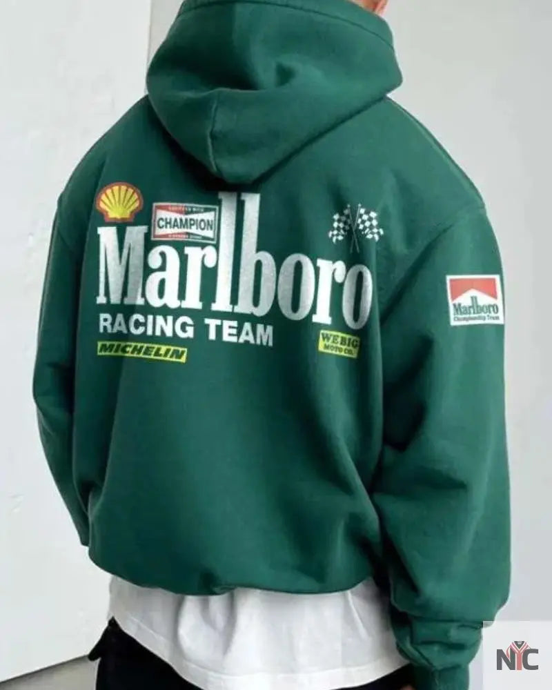 Pullover Marlboro Racing Hoodie Clanton Jacket