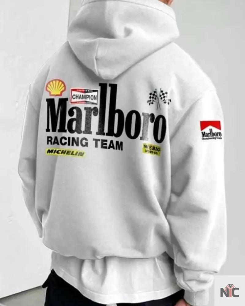Pullover Marlboro Racing Hoodie Clanton Jacket