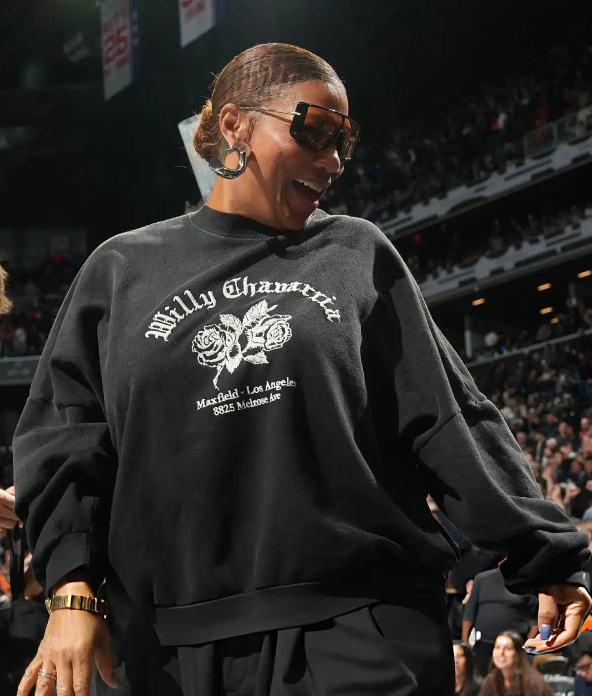 Queen Latifah Philadelphia 76ers v Brooklyn Nets Sweatshirt