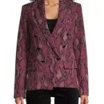 Queens Court S02 Holly Print Blazer