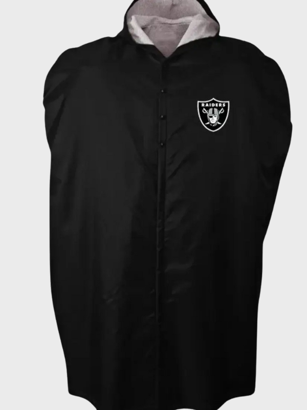 Raiders Las Vegas Cape Coat WorthVee