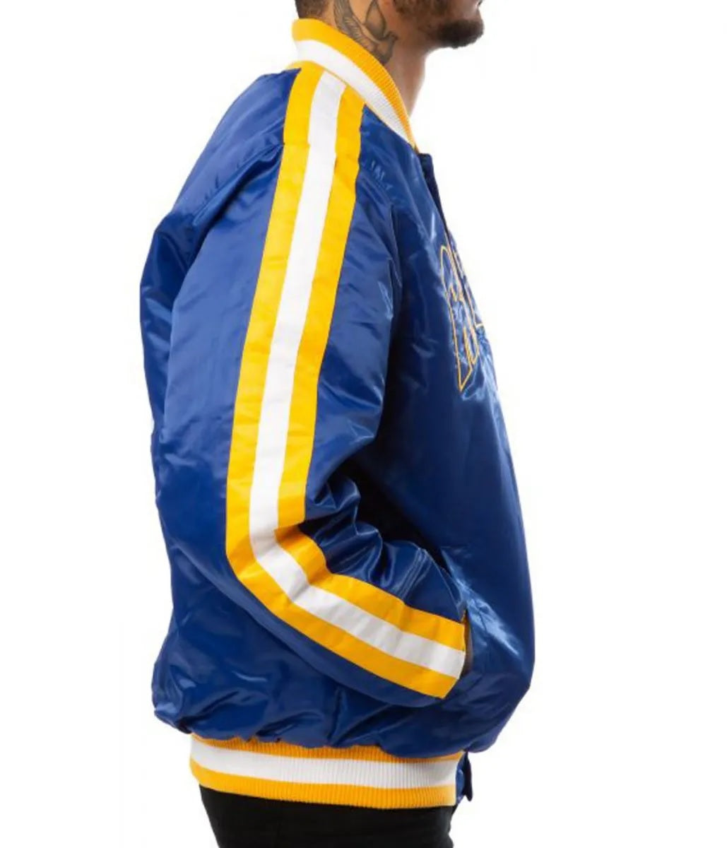 Rams LA Satin Blue Jacket WorthVee