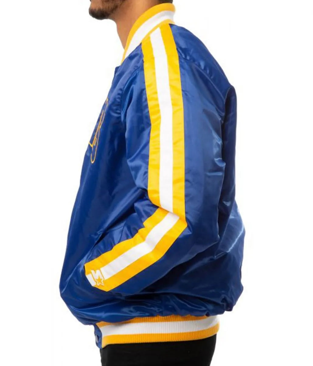 Rams LA Satin Blue Jacket WorthVee