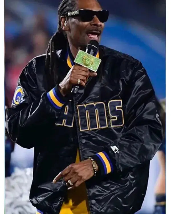 Rams Snoop Dogg Los Angeles Black Jacket WorthVee