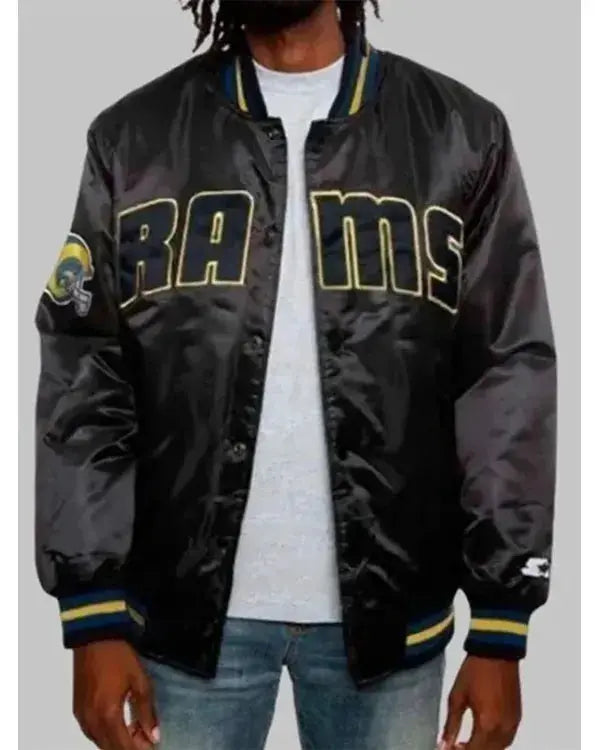 Rams Snoop Dogg Los Angeles Black Jacket WorthVee