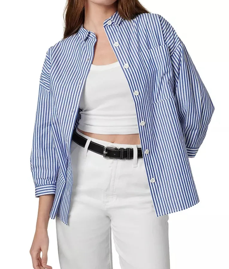Real Housewives of New York City Sai Striped Shirt