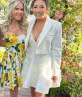 Real Housewives of Orange County Katie White Cropped Blazer