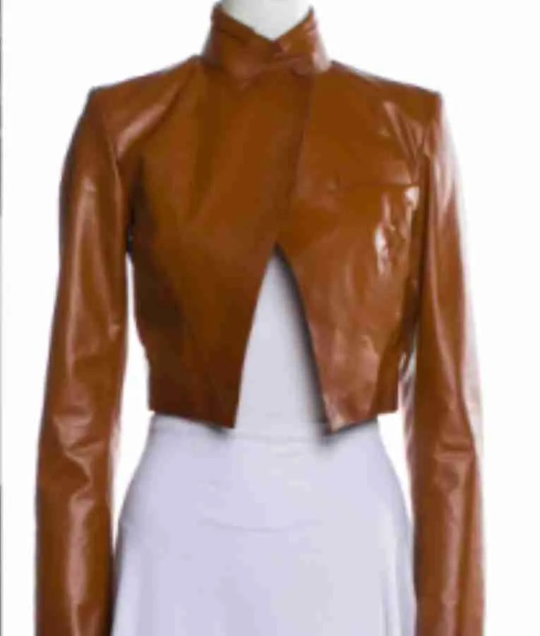 Real Housewives of Salt Lake City S05 Lisa Barlow Leather Jacket