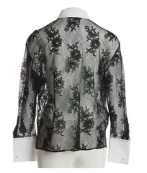 Real Housewives of Miami S07 Marysol Patton Lace Shirt
