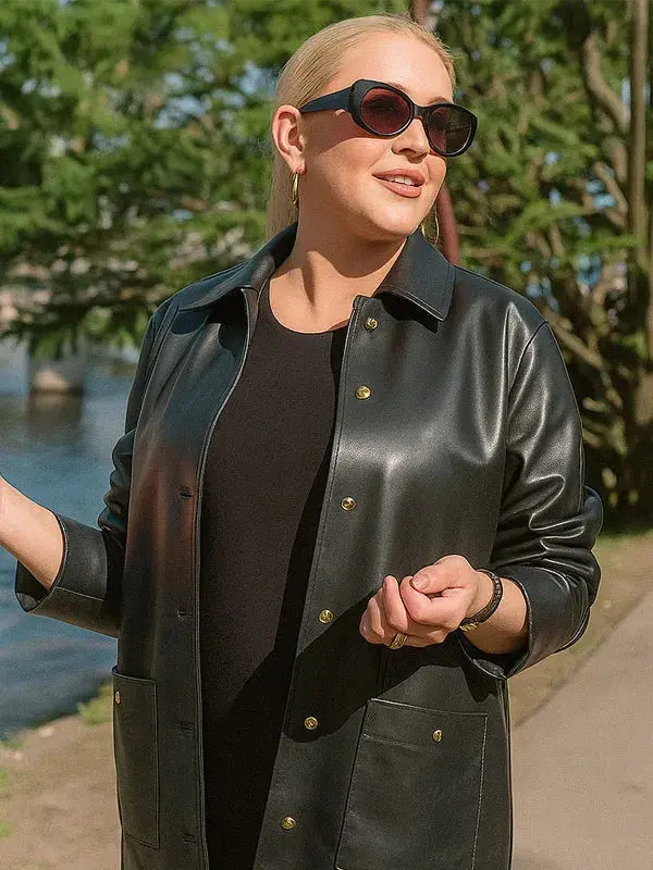 Real Housewives of Orange County Shannon Beador Leather Jacket WorthVee