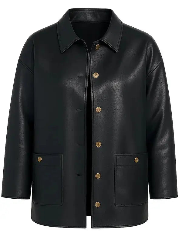 Real Housewives of Orange County Shannon Beador Leather Jacket WorthVee